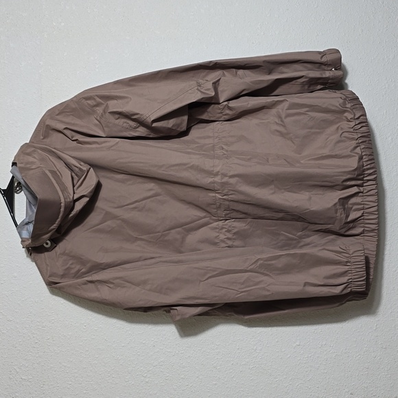 The Arrivals Jacket Mens Large Heavy Rain Parka Safari Hoodie Windbreaker Casual - Picture 3 of 6
